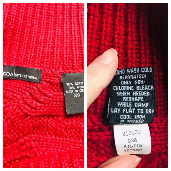 VS-Cable Knit Sweater - Picture 7 of 8